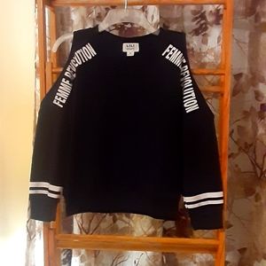 Sweatshirt with cut-out by Lili Sport